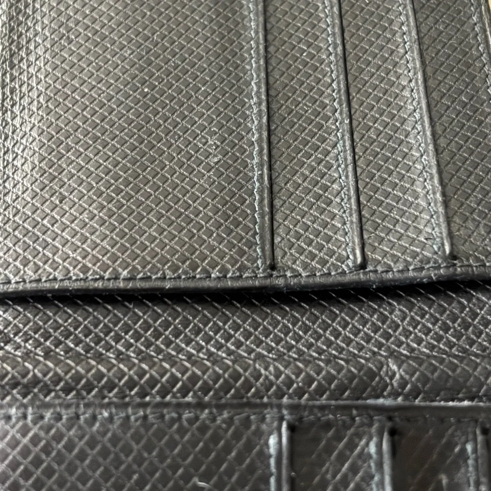 Bottega Veneta Black Leather Wallet 6 card slots made in Italy